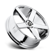 DUB Wheels Y849 Baller 22x10.5 Chrome 20mm Custom CB ET 5x112