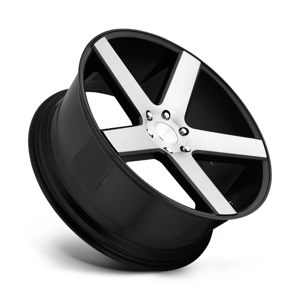 DUB Wheels S217 Baller 24x10 Gloss Black Brushed 30mm ET 87.1mm CB 6x135