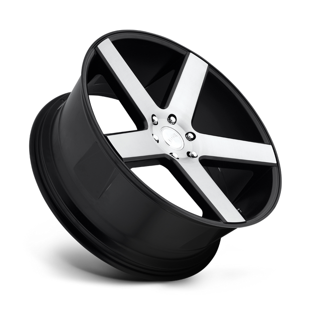 DUB Wheels S217 Baller 24x10 Gloss Black Brushed 30mm ET 87.1mm CB 6x135