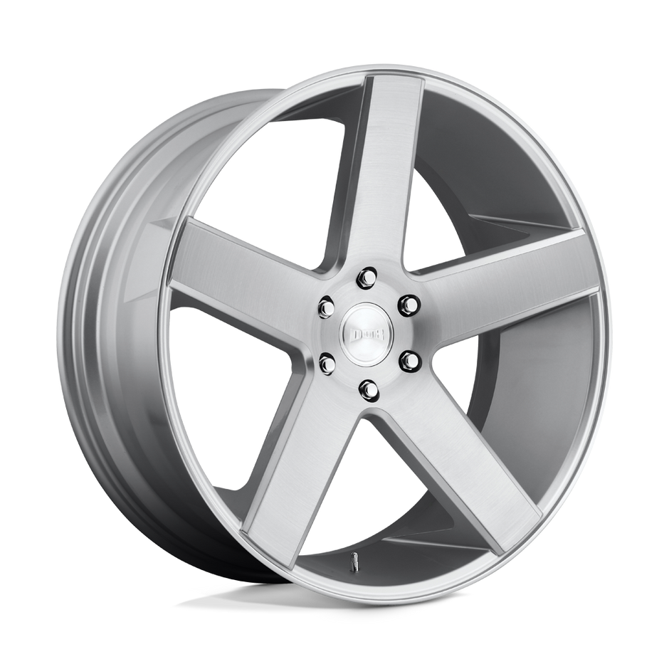 DUB Wheels S218 Baller 24x10 Gloss Silver Brushed 19mm ET 106.1mm CB 6x139.7