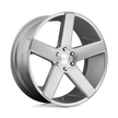 DUB Wheels S218 Baller 24x10 Gloss Silver Brushed 19mm ET 106.1mm CB 6x139.7