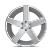 DUB Wheels S218 Baller 24x10 Gloss Silver Brushed 19mm ET 106.1mm CB 6x139.7