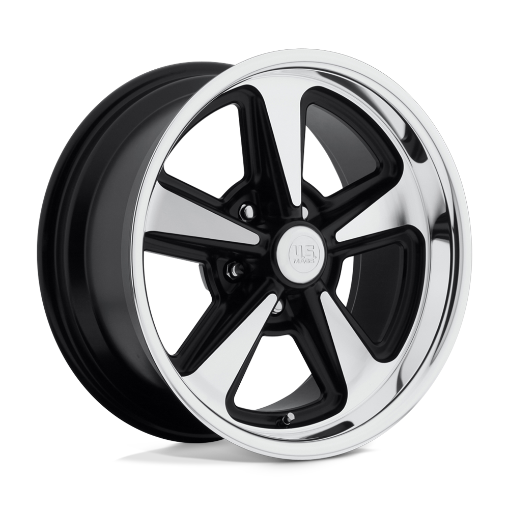 U.S. Mags U109 Bandit 17x9 Matte Black Machined 8mm ET 72.56mm CB 5x120.65