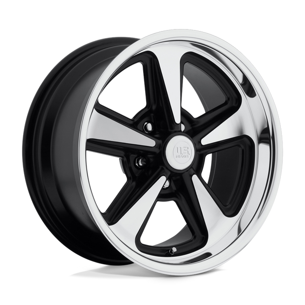 U.S. Mags U109 Bandit 17x9 Matte Black Machined 8mm ET 72.56mm CB 5x120.65