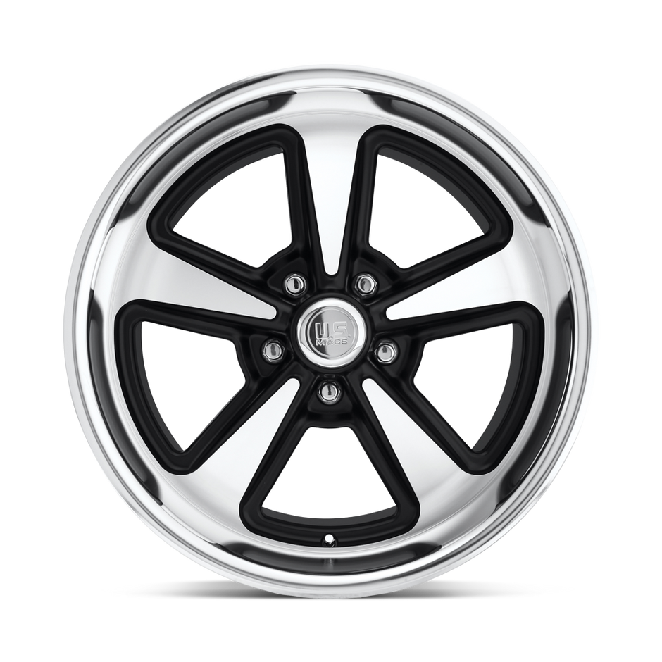 U.S. Mags U109 Bandit 17x9 Matte Black Machined 8mm ET 72.56mm CB 5x120.65