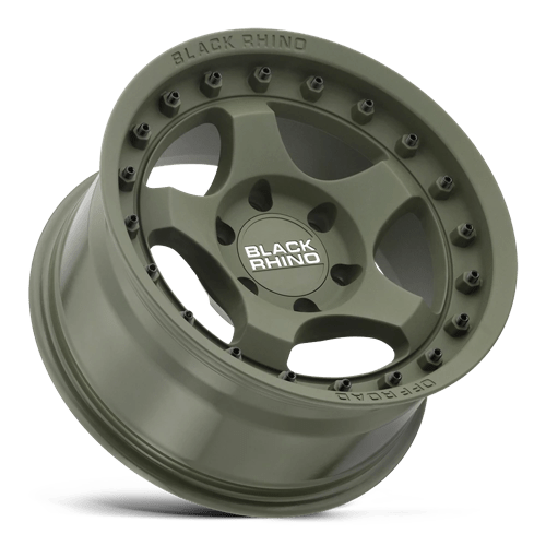 Black Rhino Hard Alloys Bantam 18x9 Olive Drab Green 12mm ET 112.1mm CB 6x139.7