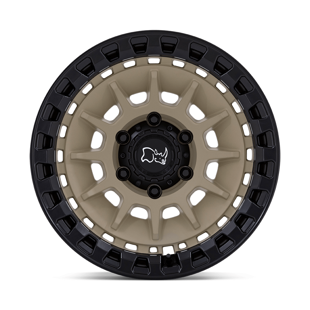 Black Rhino Hard Alloys Barrage 18x9 Desert Sand On Matte Black 0mm ET 87.1mm CB 6x135