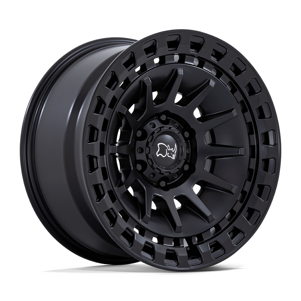 Black Rhino Hard Alloys Barrage 17x8.5 Matte Black -10mm ET 71.5mm CB 5x127