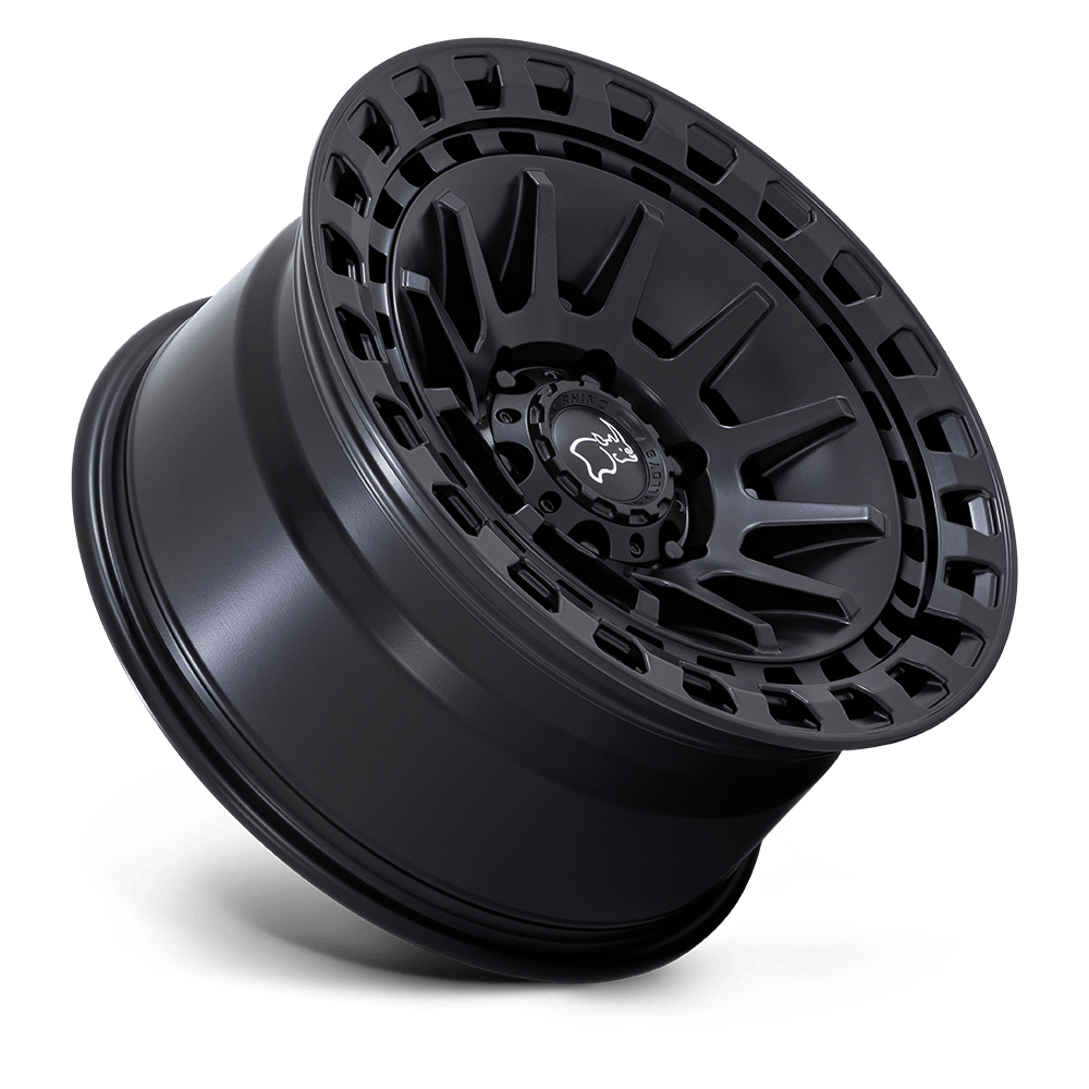 Black Rhino Hard Alloys Barrage 17x8.5 Matte Black -10mm ET 71.5mm CB 5x127