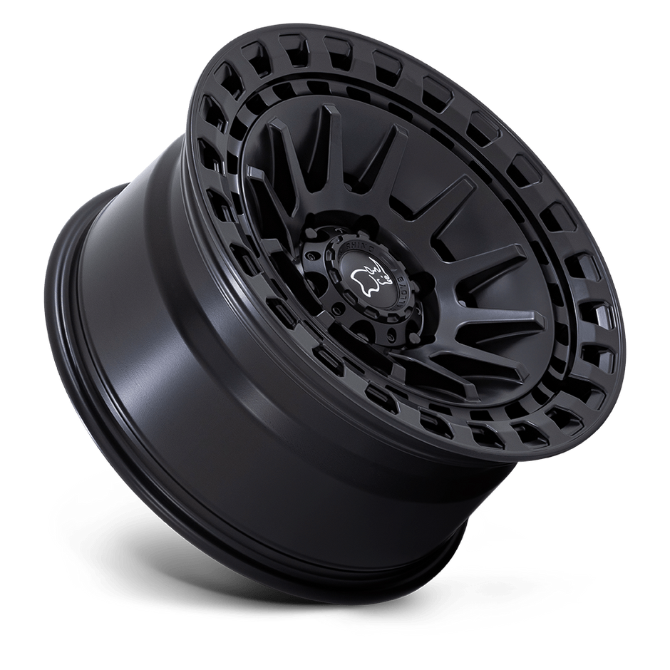 Black Rhino Hard Alloys Barrage 17x8.5 Matte Black -10mm ET 71.5mm CB 5x127