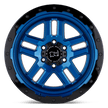 Black Rhino Hard Alloys Barstow 20x9.5 Dearborn Blue w/Black Ring 12mm ET 87.1mm CB 6x135