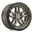 Black Rhino Hard Alloys Barstow 18x9.5 Matte Bronze w/Matte Black Ring 12mm ET 110.1mm CB 5x150
