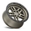 Black Rhino Hard Alloys Barstow 18x9.5 Matte Bronze w/Matte Black Ring 12mm ET 110.1mm CB 5x150