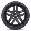 Black Rhino Hard Alloys Barstow 17x8 Textured Matte Black 52mm ET 84.1mm CB 6x130