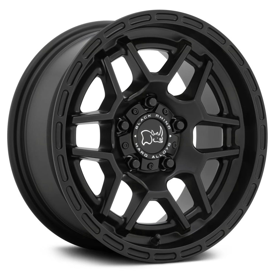 Black Rhino Hard Alloys Batona 18x8 Matte Black 30mm ET 71.6mm CB 5x127