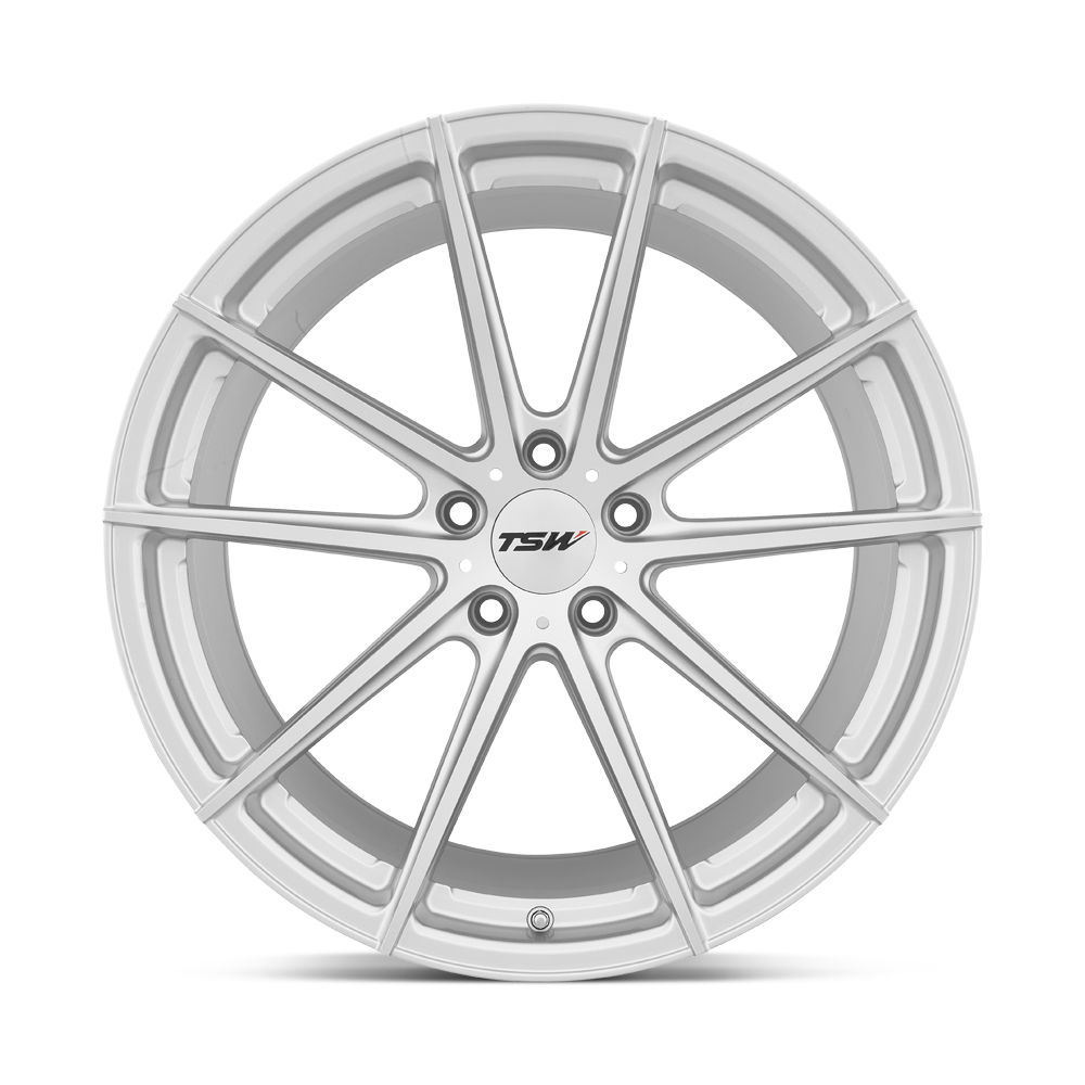TSW Bathurst 19x8 Silver w/Mirror Cut Face 35mm ET 76.1mm CB 5x114.3