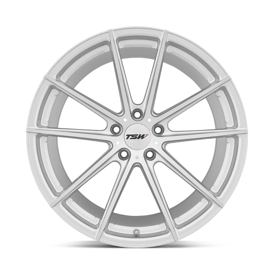TSW Bathurst 19x8 Silver w/Mirror Cut Face 35mm ET 76.1mm CB 5x114.3