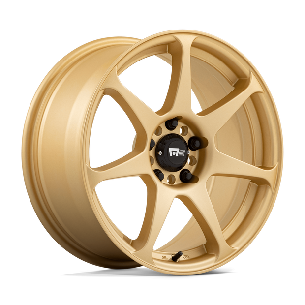 Motegi MR154 Battle 17x8 Gold 43mm ET 72.56mm CB 5x110