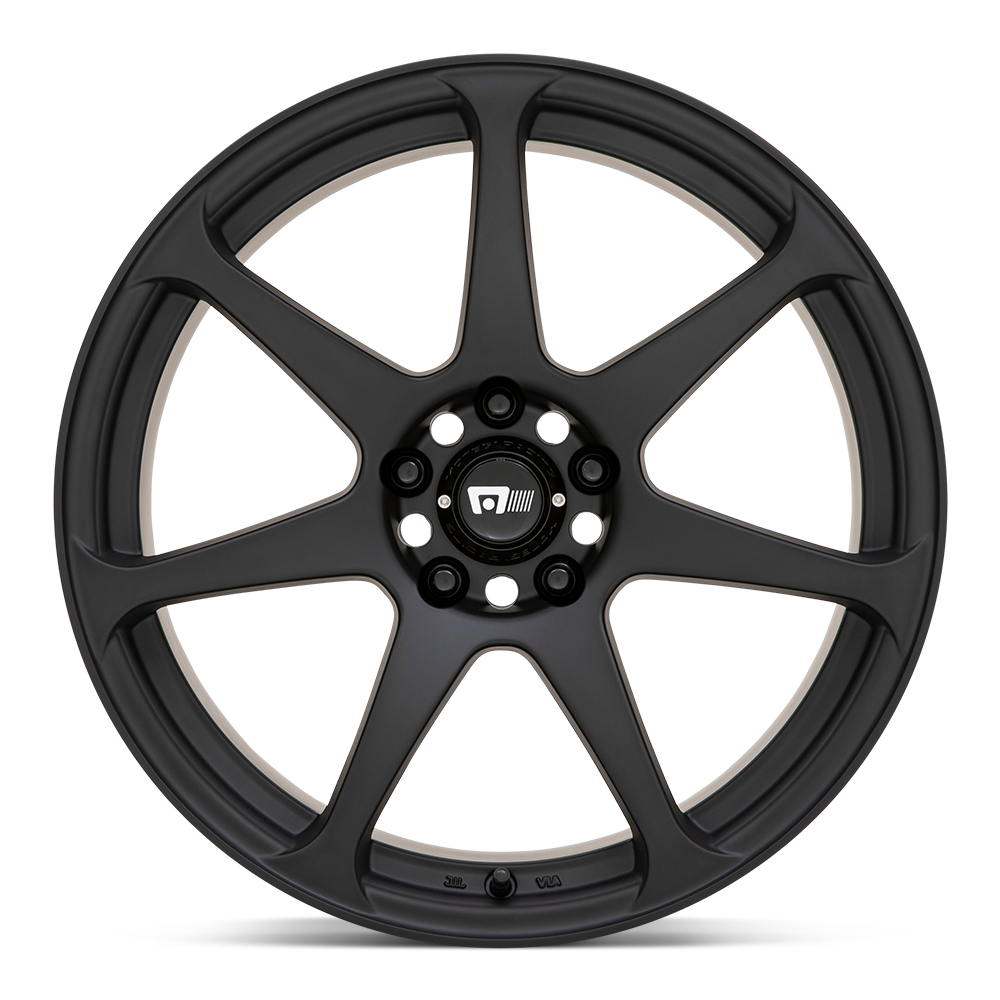 Motegi MR154 Battle 17x8 Matte Black 43mm ET 66.56mm CB 5x112