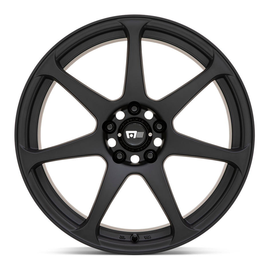 Motegi MR154 Battle 17x8 Matte Black 43mm ET 66.56mm CB 5x112