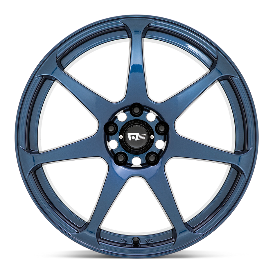 Motegi MR154 Battle 17x8 Midnight Blue 30mm ET 72.56mm CB 5x110