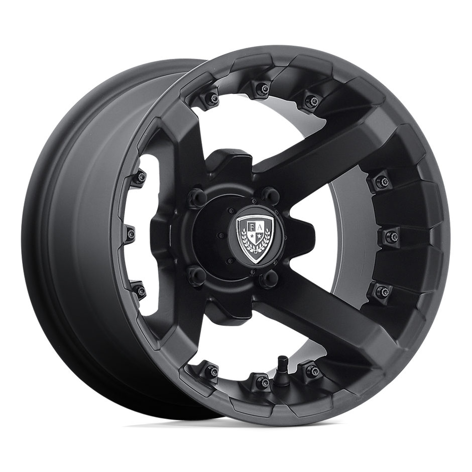 Fairway Alloys FA138 Battle 12x7 Matte Black -47mm ET 70.7mm CB 4x101.6