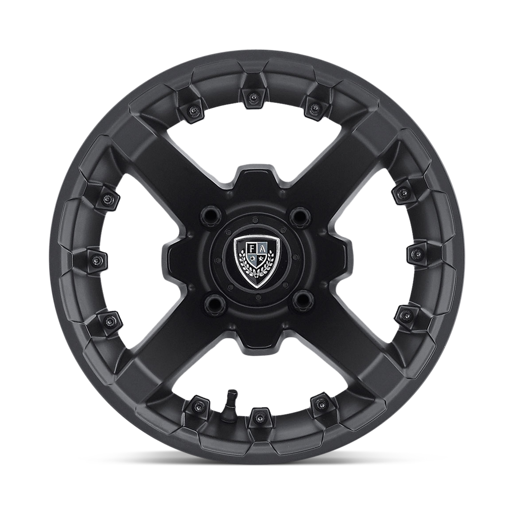 Fairway Alloys FA138 Battle 12x7 Matte Black -47mm ET 70.7mm CB 4x101.6
