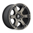 Fuel Wheels D564 Beast 16x8 Matte Black w/Double Dark Tint 1mm ET 108mm CB 6x139.7