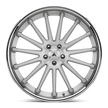 Asanti Wheels ABL24 Beta 22x10.5 Brushed Silver w/Chrome Lip 45mm ET 72.6mm CB 5x130