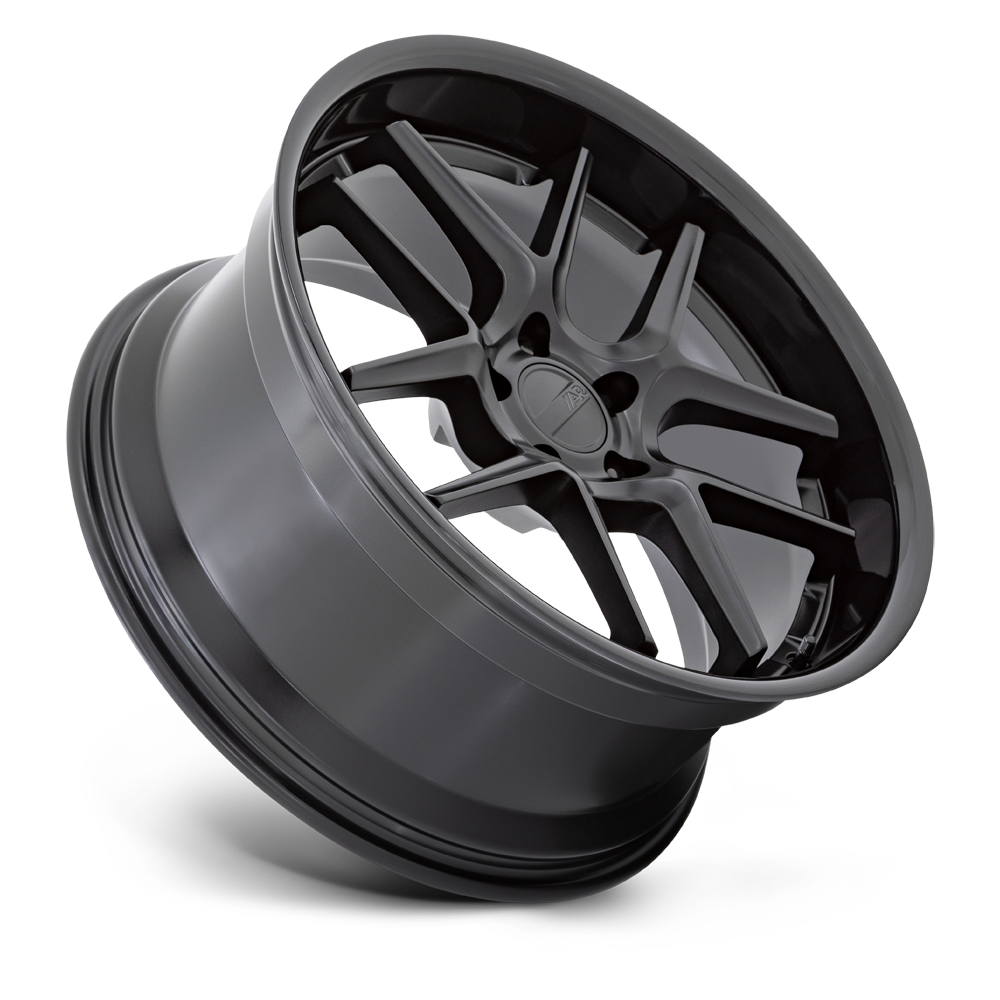 American Racing AR942 Bishop 20x11 Matte Black w/Gloss Black Lip -6mm ET 71.5mm CB 5x115
