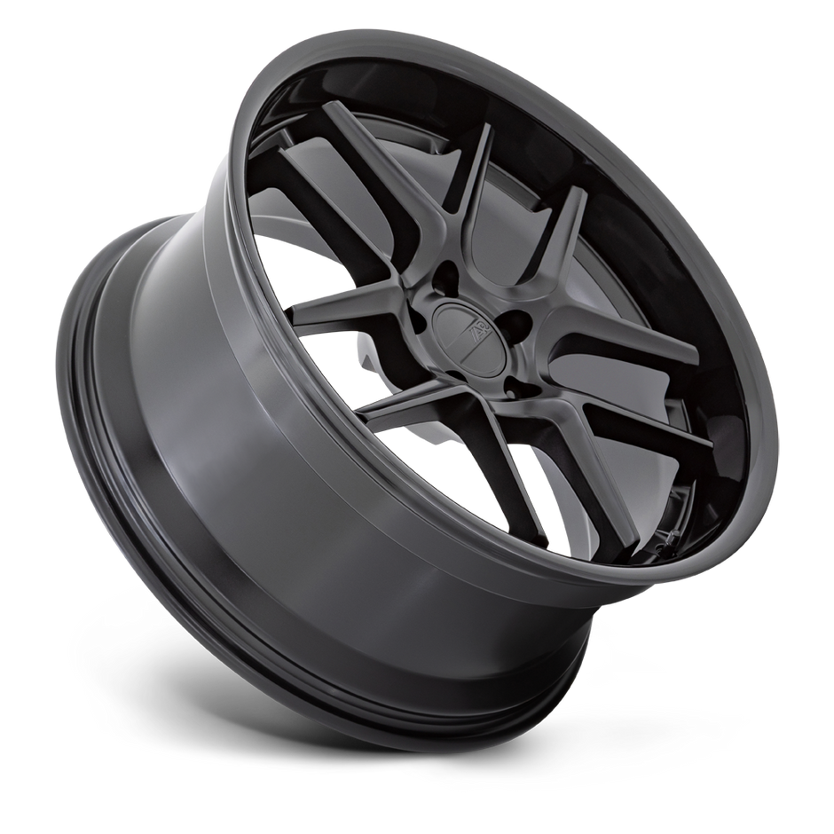 American Racing AR942 Bishop 20x11 Matte Black w/Gloss Black Lip -6mm ET 71.5mm CB 5x115