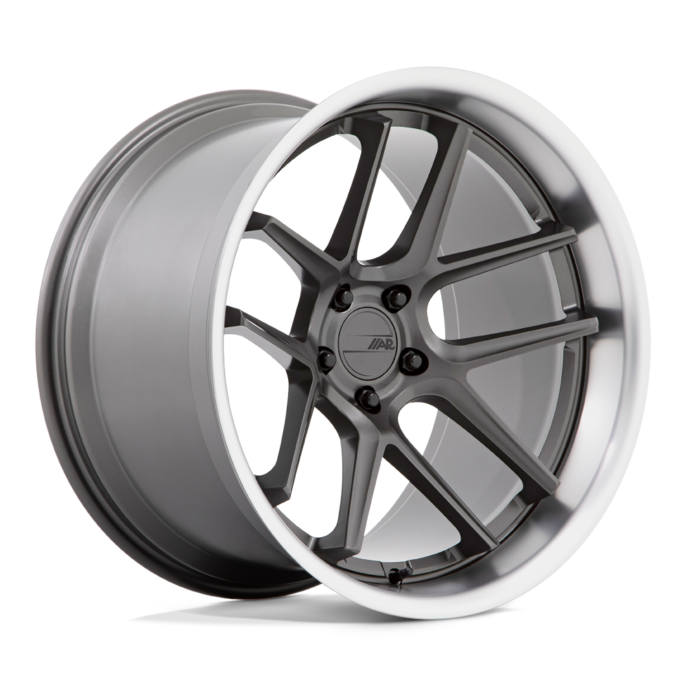 American Racing AR942 Bishop 20x12 Matte Gunmetal w/Machined Lip 6mm ET 71.5mm CB 5x115