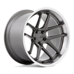 American Racing AR942 Bishop 20x12 Matte Gunmetal w/Machined Lip 6mm ET 71.5mm CB 5x115