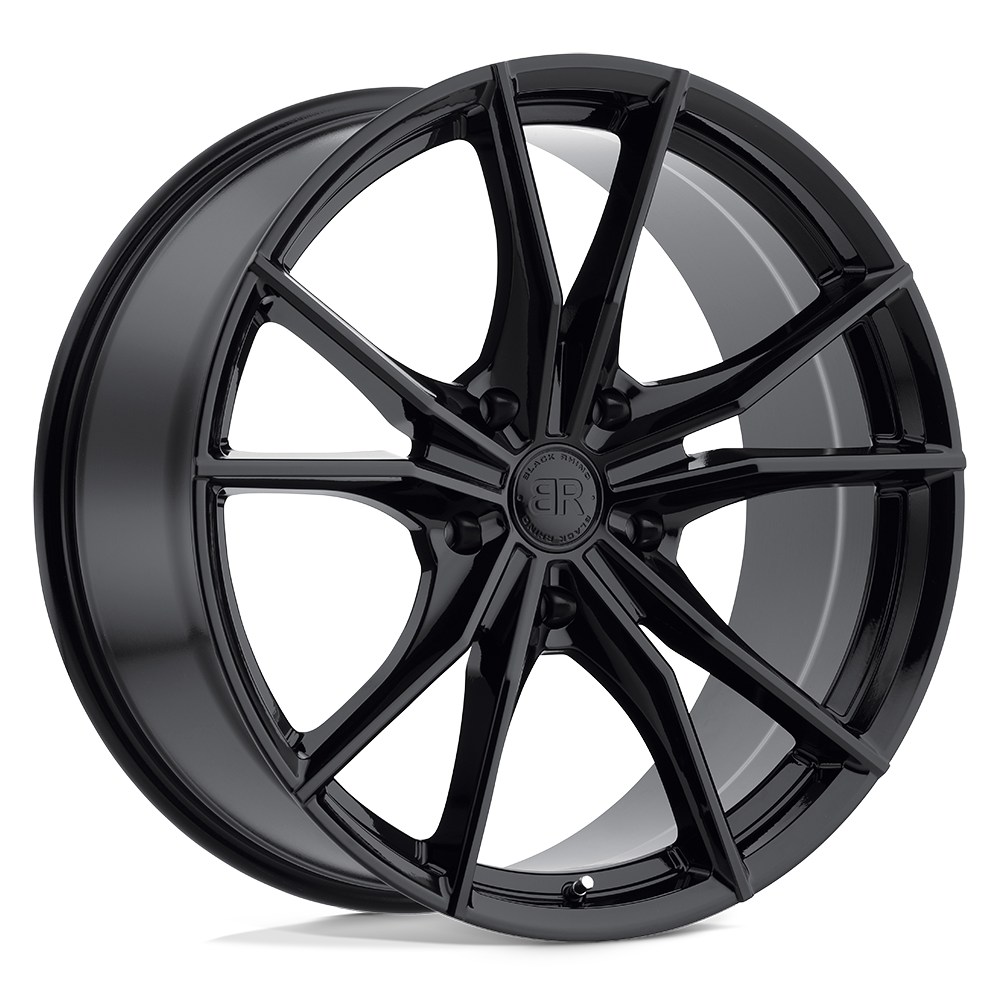 Black Rhino Hard Alloys Zion 20x9 Gloss Black 20mm ET 76.1mm CB 6x114.3