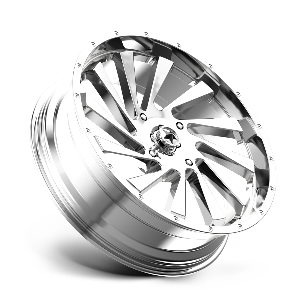 MSA Offroad Wheels M46 Blade 20x7 Chrome 0mm ET 112.1mm CB 4x137