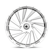 MSA Offroad Wheels M46 Blade 20x7 Chrome 0mm ET 112.1mm CB 4x137