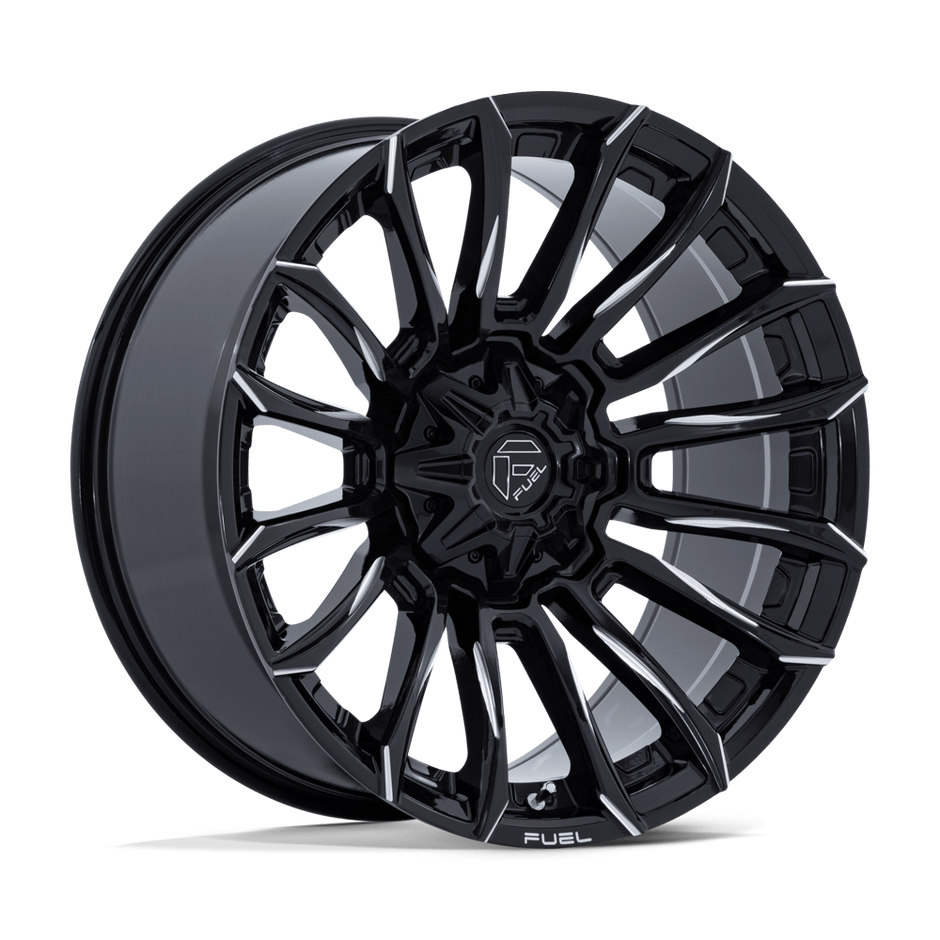 Fuel Wheels FC889 Blade 22x9 Gloss Black Milled 20mm ET 124.2mm CB 8x180