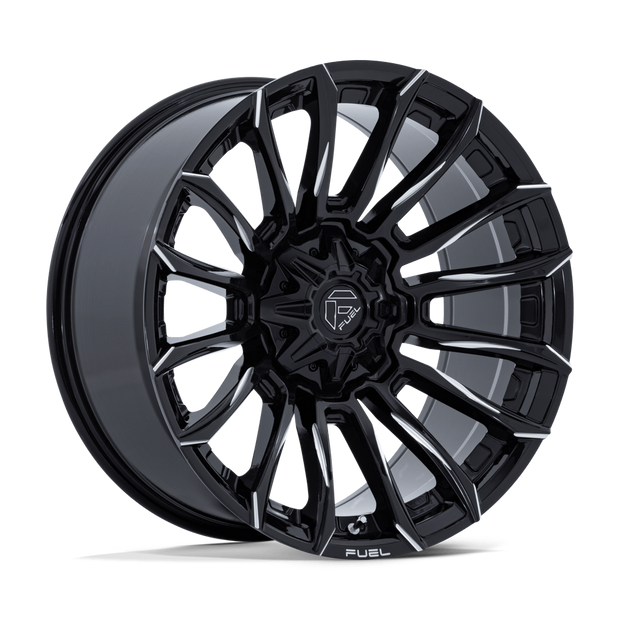 Fuel Wheels FC889 Blade 22x9 Gloss Black Milled 20mm ET 124.2mm CB 8x180