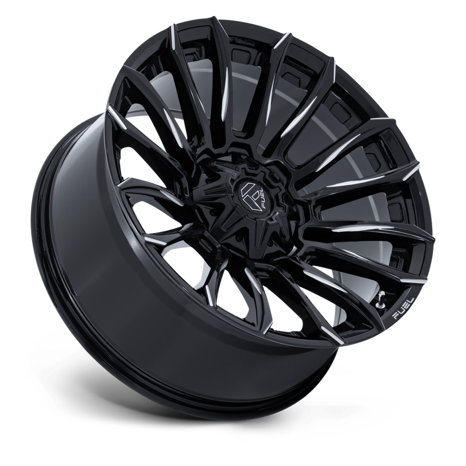 Fuel Wheels FC889 Blade 22x9 Gloss Black Milled 20mm ET 124.2mm CB 8x180