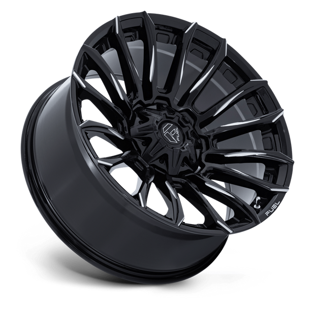Fuel Wheels FC889 Blade 22x9 Gloss Black Milled 20mm ET 124.2mm CB 8x180