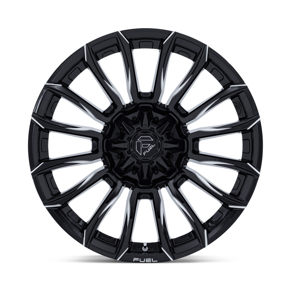 Fuel Wheels FC889 Blade 22x9 Gloss Black Milled 20mm ET 124.2mm CB 8x180