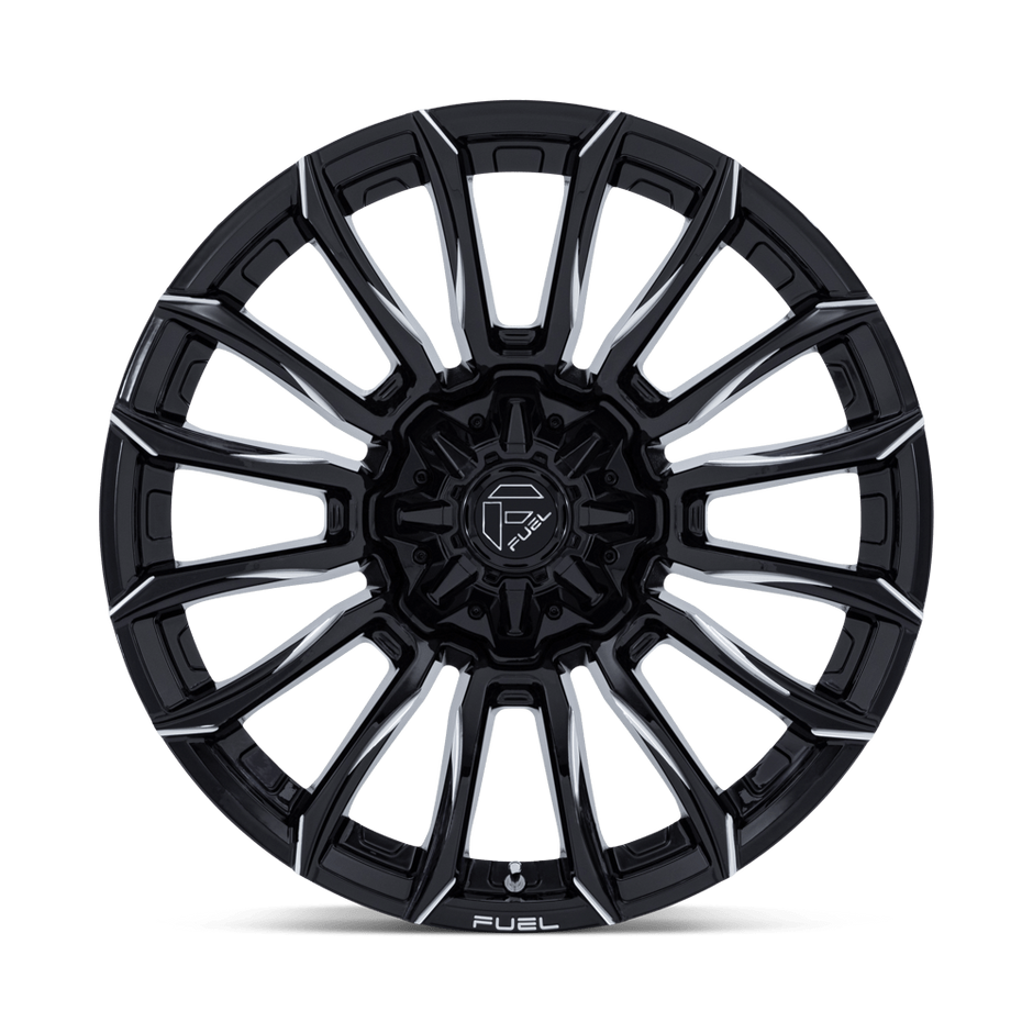 Fuel Wheels FC889 Blade 22x9 Gloss Black Milled 20mm ET 124.2mm CB 8x180