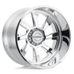 Black Rhino Hard Alloys Blaster 24x14 Polished -76mm ET 122.4mm CB 8x165.1