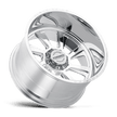Black Rhino Hard Alloys Blaster 24x14 Polished -76mm ET 122.4mm CB 8x165.1