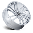 DUB Wheels DC275 Blaze 26x10 Chrome 30mm ET 87.1mm CB 6x135