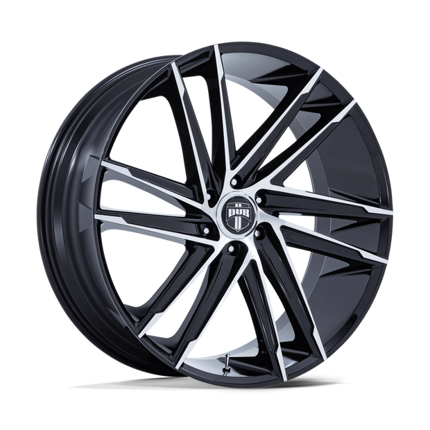 DUB Wheels DC275 Blaze 26x10 Gloss Black w/Machined Face 25mm ET 106.1mm CB 6x139.7