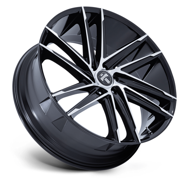 DUB Wheels DC275 Blaze 26x10 Gloss Black w/Machined Face 25mm ET 106.1mm CB 6x139.7