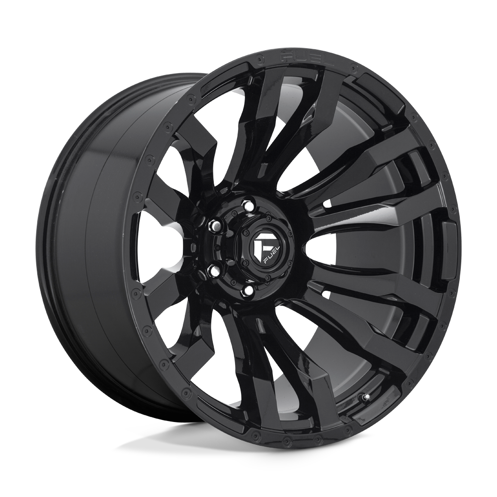 Fuel Wheels D675 Blitz 16x8 Gloss Black 1mm ET 106.1mm CB 6x139.7