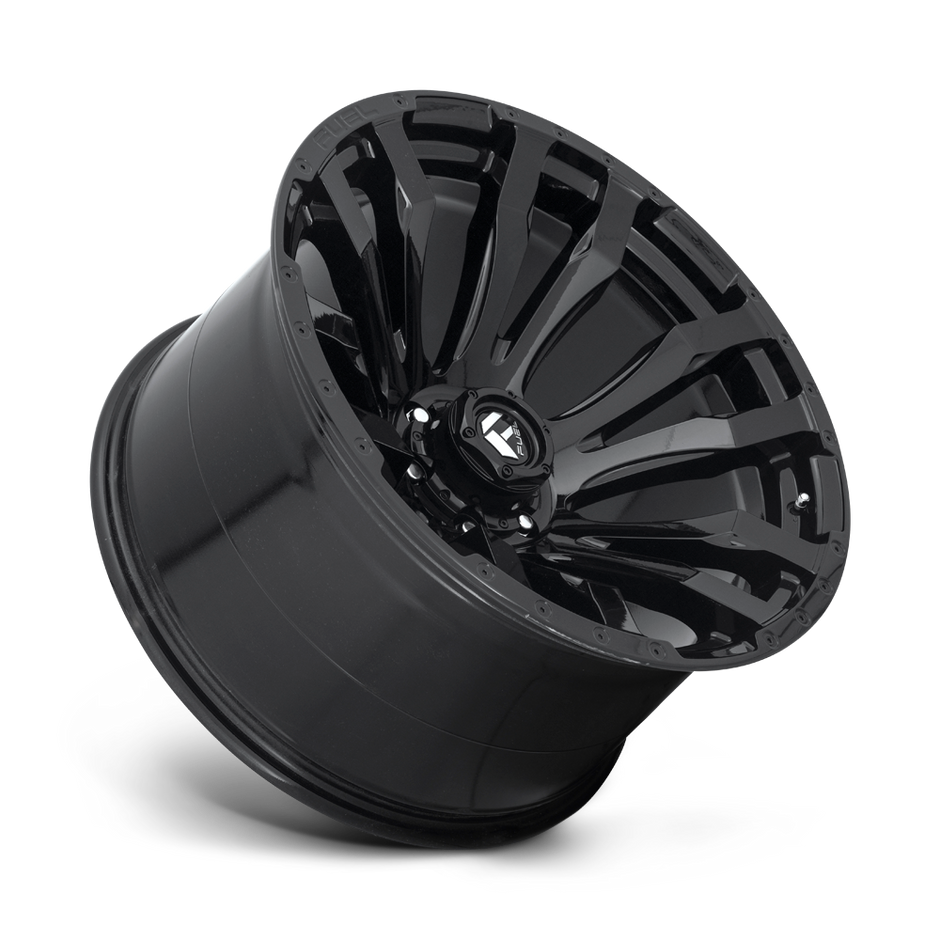 Fuel Wheels D675 Blitz 16x8 Gloss Black 1mm ET 106.1mm CB 6x139.7