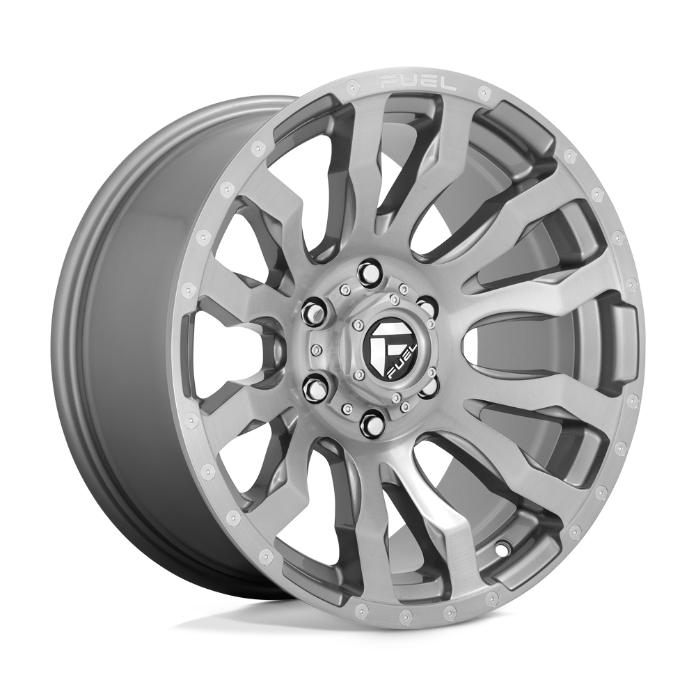 Fuel Wheels D693 Blitz 18x9 Platinum 1mm ET 106.1mm CB 6x139.7